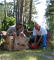 Bror min och mammas sambo skrubbade 20 kilo nypotter. :-)